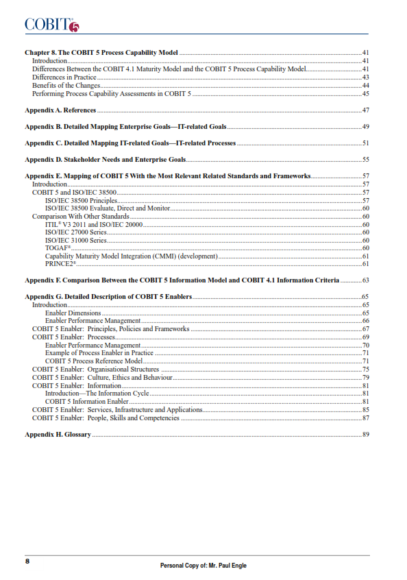 COBIT 5 - A Business Framework for the Governance and Management of Enterprise IT preview page 2