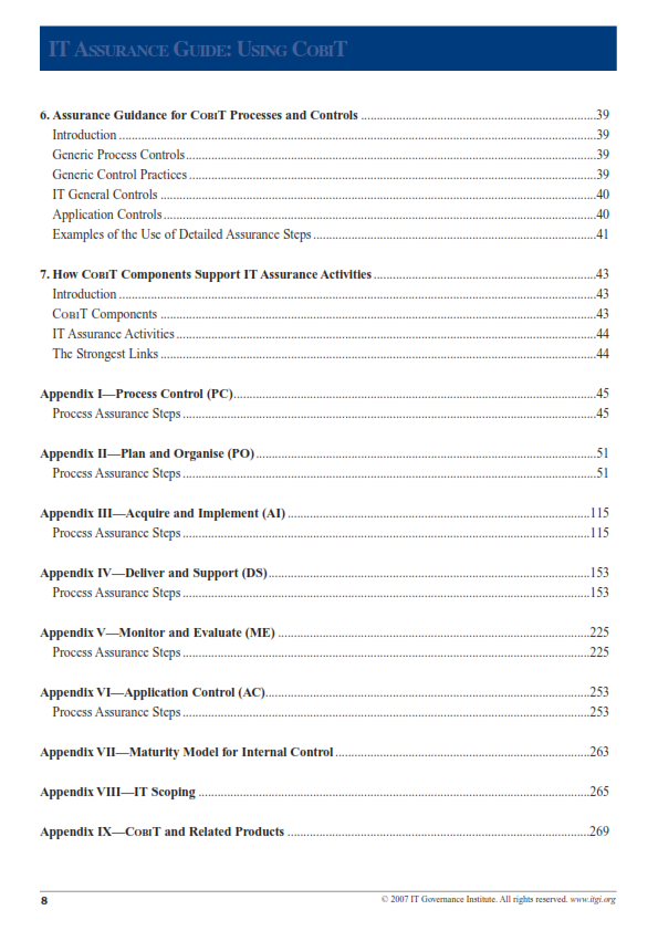 IT Assurance Guide Using COBIT preview page 2