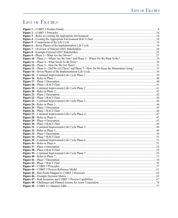 COBIT 5 - Implementation preview page 3