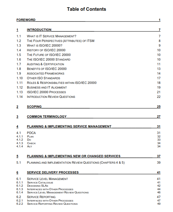 Service Management Operations, Strategy, Information Technology preview page 1