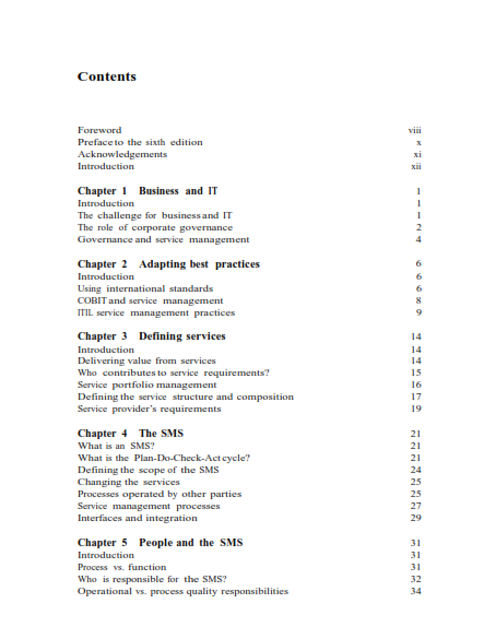 A Managers Guide to IT Service Management preview page 1