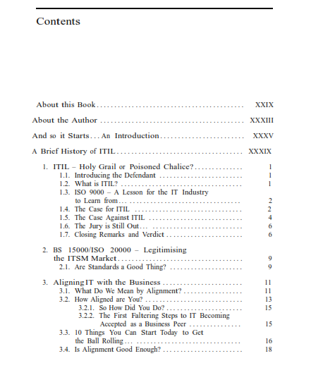 Effective IT Service Management To ITIL and Beyond preview page 1