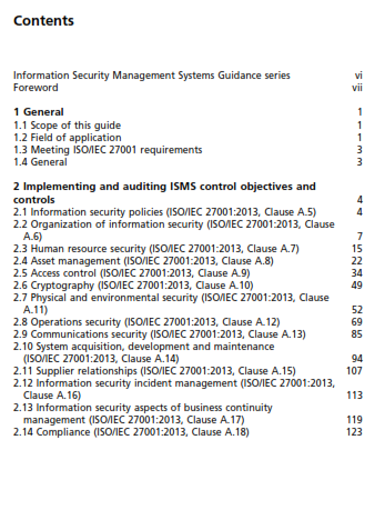 Guide to the Implementation and Auditing of ISMS Controls based on ISO/IEC 27001 preview page 1