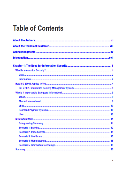 Implementing An Information Security Management System Based On ISO 27001 Guidelines preview page 1