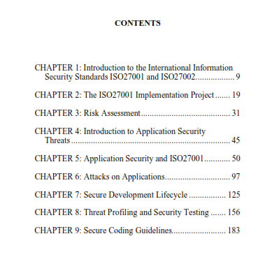 Application Security in the ISO27001 Environment preview page 1