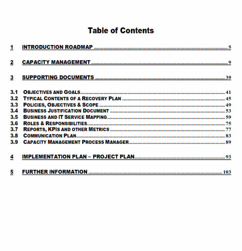 Capacity Management Best Practice Handbook preview page 1