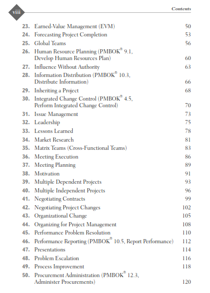 The Project Management Toolkit preview page 2