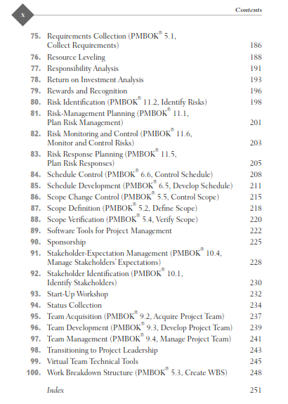 The Project Management Toolkit preview page 4