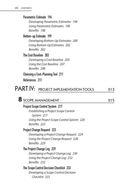 Project Management ToolBox preview page 6