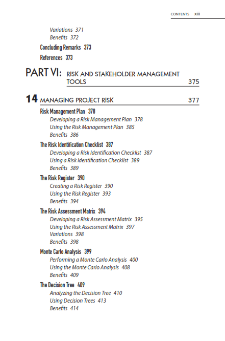 Project Management ToolBox preview page 11