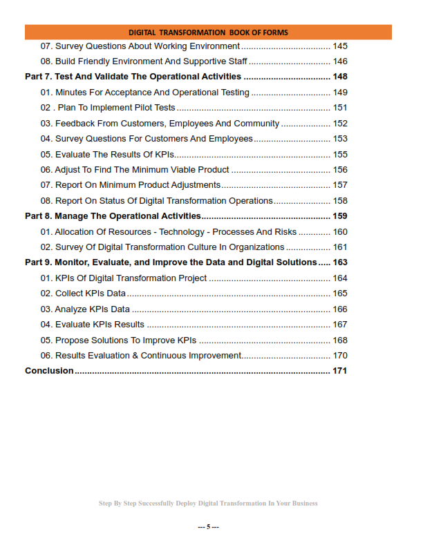 Digital Transformation E-book preview page 4