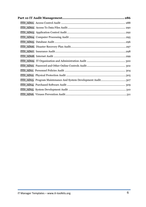 IT Manager Templates E-book preview page 5